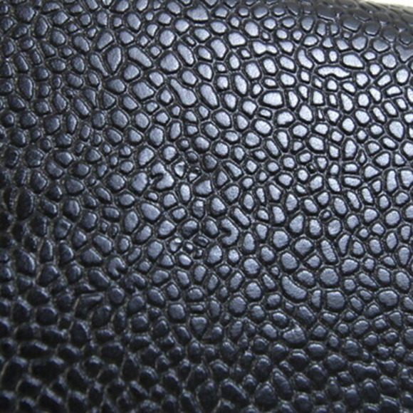 CHANEL Black Caviar Leather Logo Wallet - Picture 6 of 10